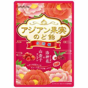 扇雀飴 アジアン果実のど飴８０ｇ ×10