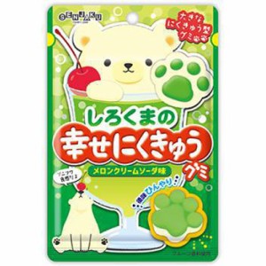 扇雀飴 しろくまの幸せにくきゅうグミ メロンソーダ  ×6