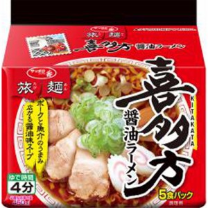サッポロ一番 旅麺 喜多方醤油ラーメン５食  ×6