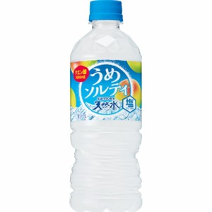 サントリーフーズ 天然水うめソルティＰ５４０ｍｌ  ×24