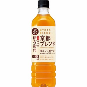 サントリーフーズ 伊右衛門 京都ブレンド手売Ｐ６００ｍｌ  ×24