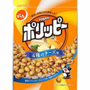 でん六 ポリッピー ４種のチーズ味９０ｇ ×48