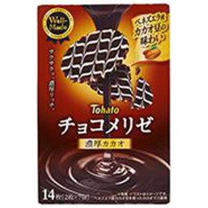 東ハト チョコメリゼ 濃厚カカオ１４枚） ×60