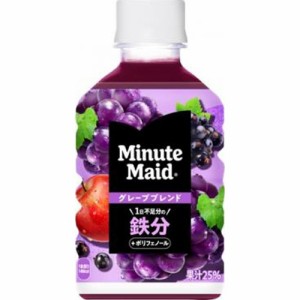 ミニッツＭ グレープブレンド鉄分Ｐ２８０ｍｌ  ×24