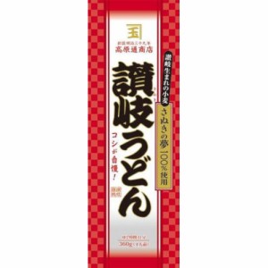 ニップン 高原通商店讃岐うどん国産小麦３６０ｇ   ×25