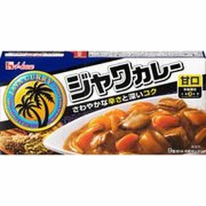 ハウス食品 ジャワカレー甘口 １８５ｇ  ×60