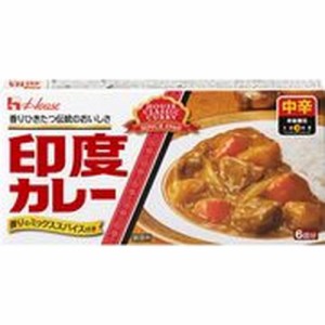 ハウス食品 印度カレー中辛 １１５ｇ  ×120