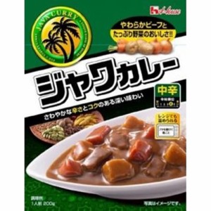 ハウス食品 レトルトジャワカレー中辛２００ｇ  ×60