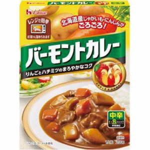 ハウス食品 レトルトバーモントカレー中辛２００ｇ  ×60