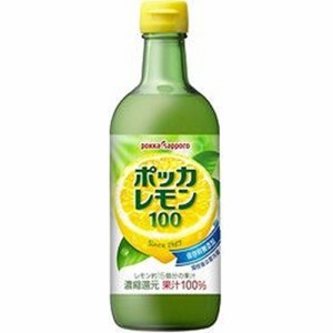 ポッカ ポッカレモン１００ ４５０ｍｌ ×12