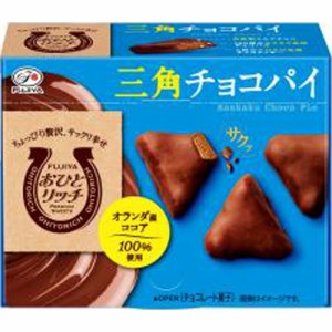 不二家 おひとリッチ 三角チョコパイ７４ｇ ×60