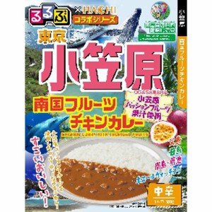 ハチ食品 るるぶ 小笠原チキンカレー中辛 １８０ｇ  ×20