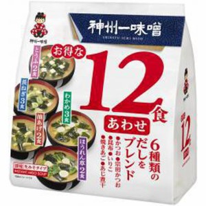 神州一 お得な１２食あわせみそ仕立て  ×6