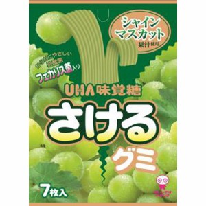 味覚糖 さけるグミ シャインマスカット７枚 ×10