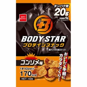 ボディスター プロテインスナックコンソメ味４２ｇ ×24