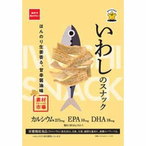 おやつカンパニー 素材市場いわしのスナック甘辛醤油味２５ｇ ×48