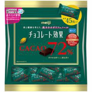 明治 チョコレート効果 カカオ７２％大袋２２５ｇ  ×12