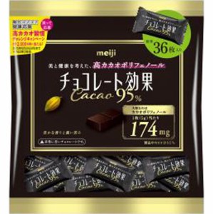 明治 チョコ効果カカオ９５％大袋１８０ｇ ×12