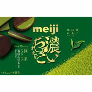 明治 濃いちょこれえと 抹茶チョコサンド６枚 ×5