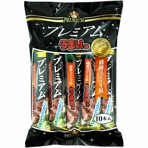 やおきん プレミアムうまい棒和風ステーキ味 １０本  ×12