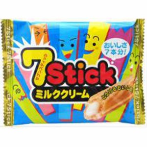 やおきん セブンスティックミルククリーム ７本  ×12