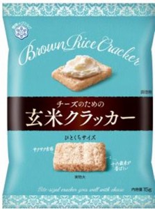 雪印 チーズのための玄米クラッカー １５ｇ ×32