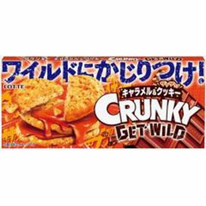 ロッテ ＷＩＬＤクランキーキャラメル １枚 ×10