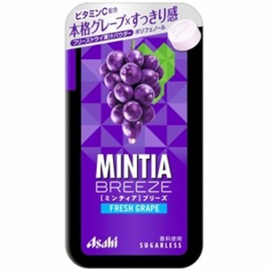 アサヒグループ食品 ミンティアブリーズ フレッシュグレープ  ×8