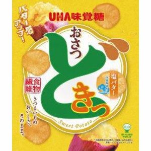 ＵＨＡ おさつどきっ 塩バター味６５ｇ  ×10