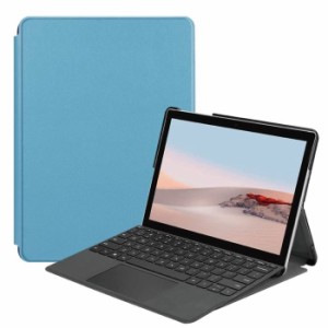 【納期目安：３週間】エムディーエス MDS-HCSFG3FLLBU Microsoft Surface Go3/Go2/Go対応 フラップケース ライトブルー (MDSHCSFG3FLLBU)