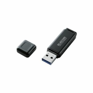 エレコム 【送料無料】MF-HSU3128GBK/E 【メール便での発送商品】USB3.2(Gen1) キャップ式メモリ(128GB) (MFHSU3128GBK/E)