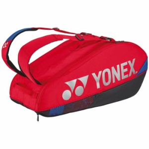【納期目安：１週間】ヨネックス 【送料無料】BAG2402R-651 YONEX ラケットバッグ6(スカーレット) (BAG2402R651)