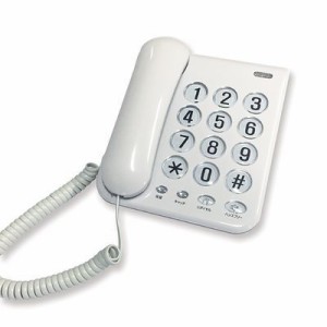 カシムラ 【送料無料】NSS-07 停電時でも使えるかんたん電話機。シンプルフォン (NSS07)