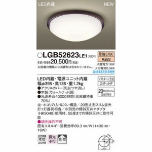 パナソニック 【送料無料】LGB52623LE1 シーリングライト