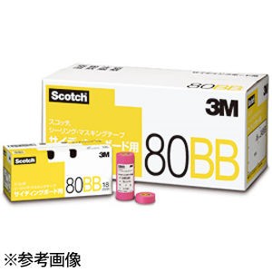 スリーエムジャパン 80N-24 サイディングボード用80N(80BB後継品) 24ミリ×18m50巻入 【北海道・沖縄は配達不可】 (80N24)