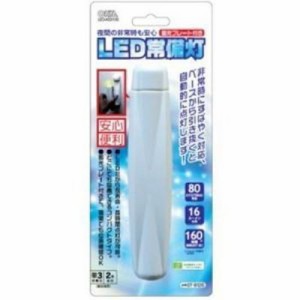 オーム電機 LEDKE010S-W LED常備灯 (LEDKE010SW)