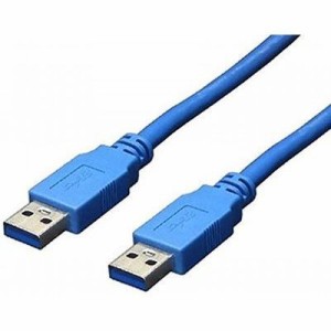 【納期目安：１週間】変換名人 【送料無料】USB3-AA10 【メール便での発送商品】USB3.0ケーブル A-A 1m (USB3AA10)