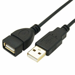 【納期目安：１週間】変換名人 【送料無料】USB2A-AB/CA500 【メール便での発送商品】極細USBケーブルAオス-Aメス 5m (USB2AAB/CA500)