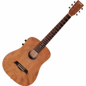SYAIRI 4534853040211 Compact Acoustic Series ミニエレクトリックアコースティックギター YM-02E/MH マホガニー ソフトケース付属