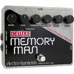 エレクトロ・ハーモニックス 【送料無料】0683274010724 エフェクター アナログディレイ Deluxe Memory Man 【国内正規品】