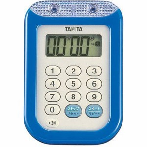 タニタ 【送料無料】BTI6202 大音量タイマー100分計(TD-377BL ブルー)