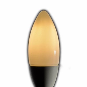 オーム電機 LDC4L-E17_W6 LEDフィラメントタイプ電球 シャンデリア球 ホワイト(40形相当/440lm/電球色/E17/全方向配光310°) 