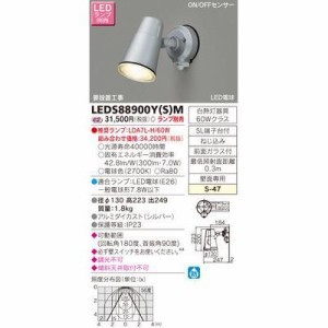 東芝 【送料無料】LEDS88900Y(S)M LEDアウトドアシーリング(ランプ別売)