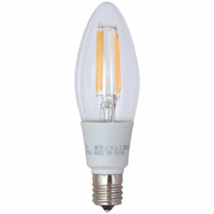 東京メタル LDC4LCD40E17-TM フィラメント型調光LED(電球色) (LDC4LCD40E17TM)