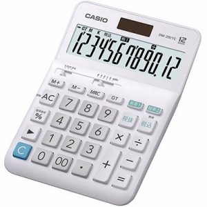 【納期目安：２週間】カシオ DW-200TC-N W税計算対応電卓 12桁 (DW200TCN)