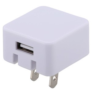 オーム電機 MAV-AU1-W 【メール便での発送商品】 ACアダプター USB(1A) (MAVAU1W)