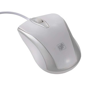 オーム電機 PC-SMO1M-W 【快適グリップ】光学式マウス Mサイズ ホワイト (PCSMO1MW)