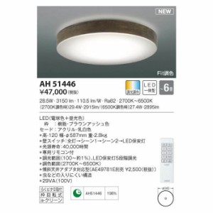 【納期目安：１週間】コイズミ 【送料無料】AH51446 LEDシーリング