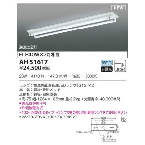 【納期目安：１週間】コイズミ 【送料無料】AH51617 LEDベースライト