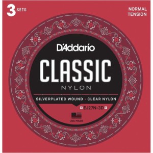 キョーリツ 【送料無料】0019954255619 D'Addario クラシック弦 (EJ27N-3D SV/Clear/Normal) (EJ27N-3D SV/Clear/Normal)